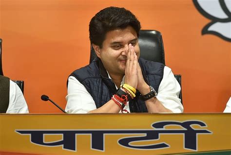 Bjp Send Jyotiraditya Scindia To Rajya Sabha From Madhya Pradesh List