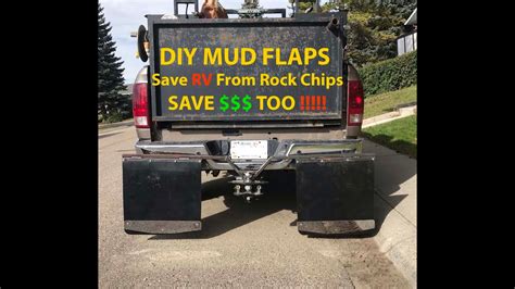 Diy Mud Flaps For Towing Youtube