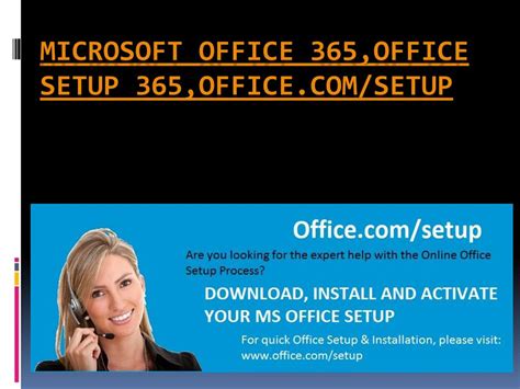 Ppt Ms Office Setup Fast Downloading And Activating Powerpoint