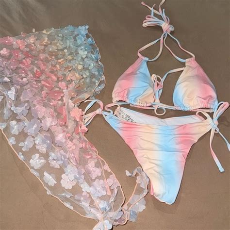Rave Swim Pastel Tiedye Bikini Set Poshmark