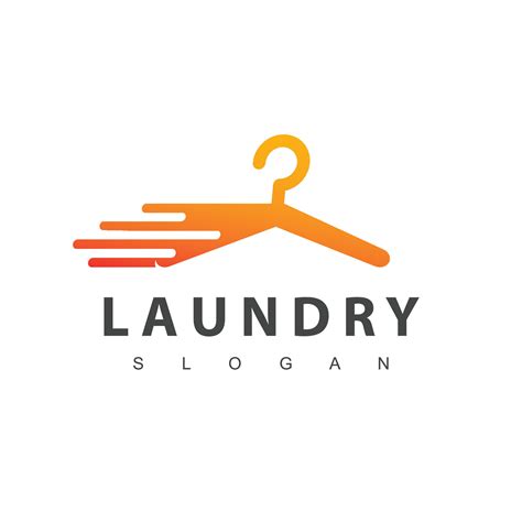 Laundry Logo Template Simple Laundry Illustration Logo With T Shirt