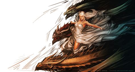 Daenerys Targaryen - Daenerys Targaryen Fan Art (36742675) - Fanpop