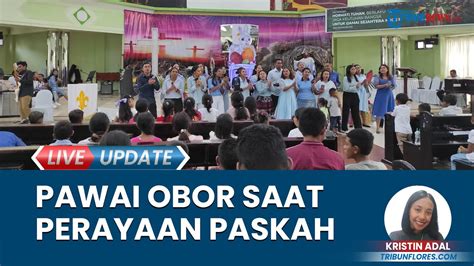 Jemaat Gmit Kalvari Maumere Gelar Pawai Obor Hingga Pertunjukan Boneka