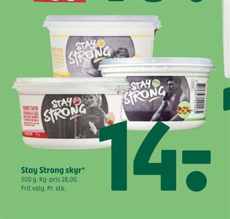 Stay Strong Skyr Tilbud Hos Coop 365