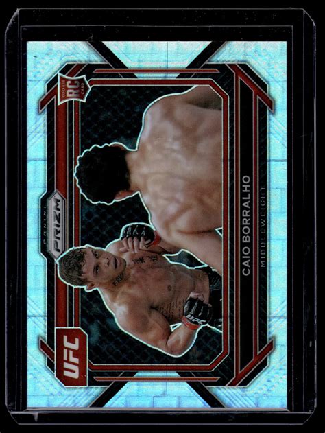 Caio Borralho Panini Prizm Ufc Premium Box Pandora Rookie Card