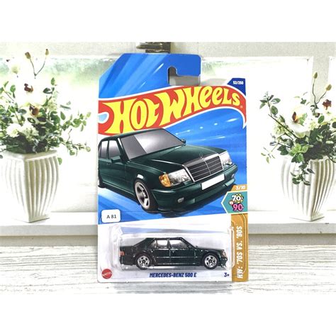 HOTWHEELS HOT WHEELS Hijau 風火輪 MERCEDES BENZ 500 E 綠色壓鑄風火輪 蝦皮購物