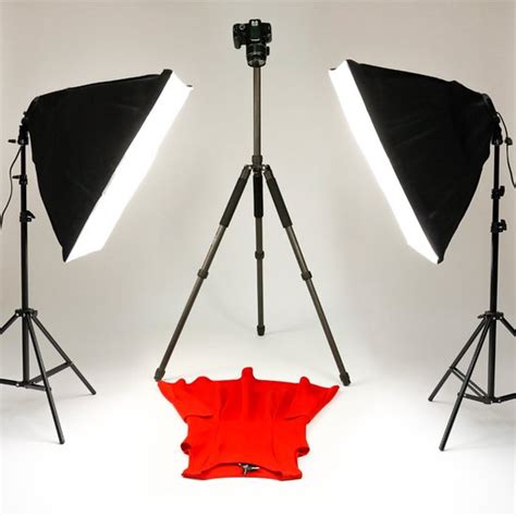 Fotografie X Cm Softbox Verlichting Kits Professionele Licht Systeem