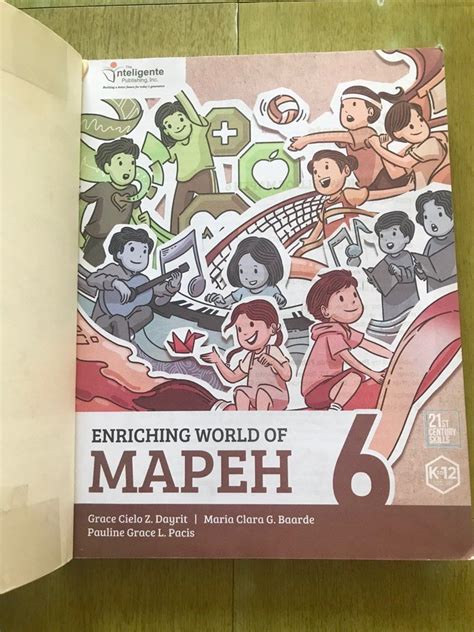 Mapeh Grade 6 Hobbies And Toys Books And Magazines Textbooks On Carousell