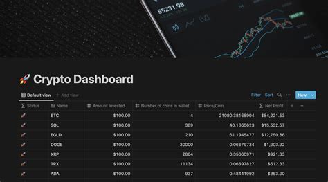 Notion Crypto Portfolio Tracker