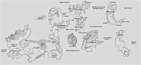 Malazan World Map