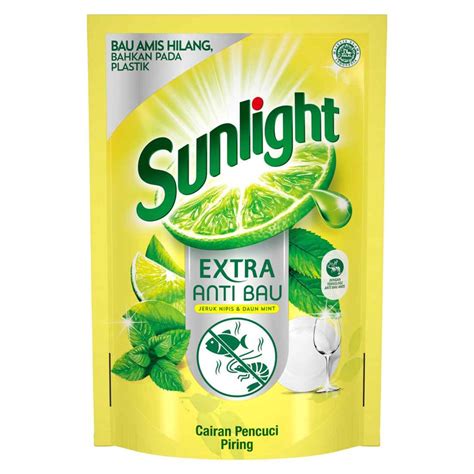 Jual Sunlight Sabun Pencuci Piring Jeruk Nipis And Mint Anti Bau Bau Amis