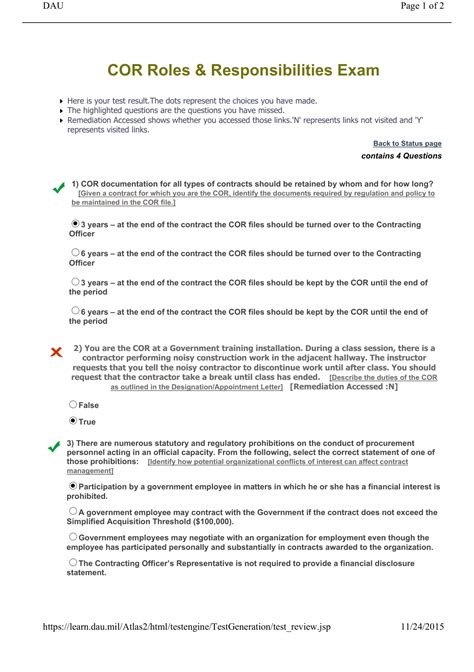 CLC 222 Mod 1 COR Roles Responsibilities Exam 2022 CLC 222