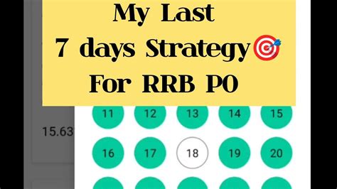 My Last Days Strategy For Rrb Po Increase Score In Quants Banking