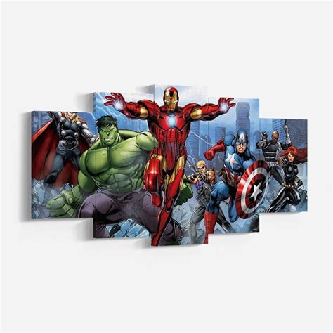 Avengers Avengers Leinwand Avengers Wanddekoration Avengers Poster Art