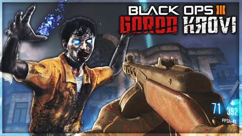 NEW INSANE PPSH Gameplay Black Ops 3 Gorod Krovi Zombies PPSH