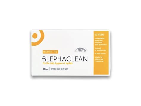 Blephaclean Wipes - 20 Pack