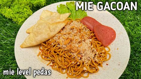 Resep Mie Gacoan Mie Level Pedas Enak Youtube