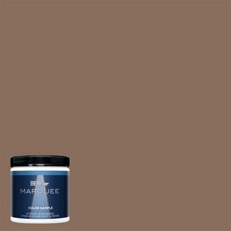 Behr Marquee Oz N Nut Brown Satin Enamel Interior Exterior