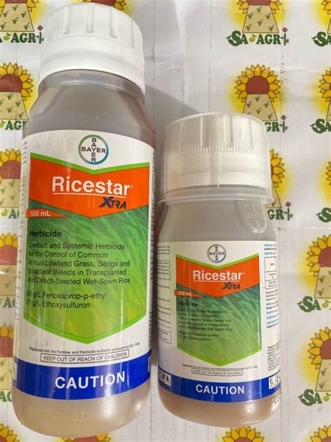 Ricestar Xtra Broad Spectrum Contact And Systemic Herbicide By Bayer