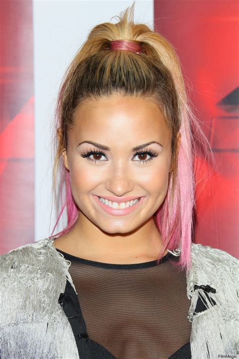 Demi Lovato's Pink Ombre Hair: Yay Or Nay? (PHOTOS, POLL) | HuffPost