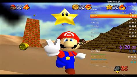 Super Mario 64 16 Star Speedrun In 17 31 Youtube