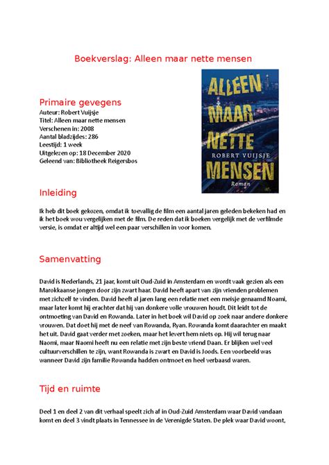 Alleen Maar Nette Mensen Boek 7