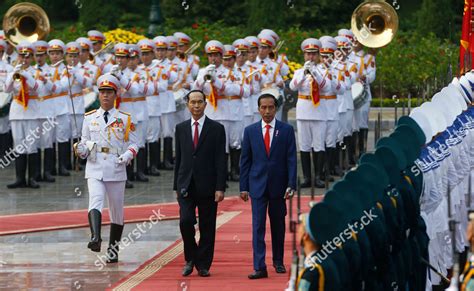 Indonesias President Joko Widodo R Vietnams Editorial Stock Photo