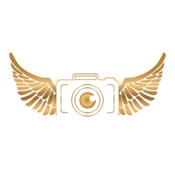 Golden Wing Vector Art Png Golden Photography Wing Camera Logo