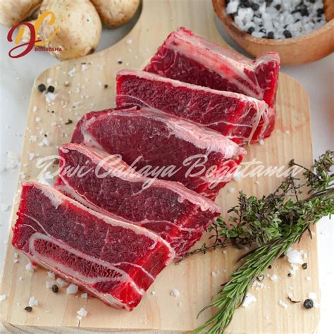 Jual Iga Daging Tebal Shortribs Sapi Aussie 500gr Shopee Indonesia