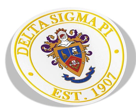 Delta Sigma Pi Logo Delta Sigma Pi Coat Of Arms