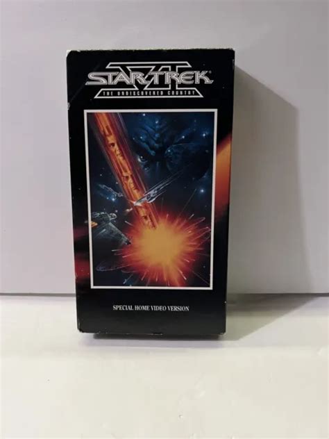 STAR TREK VI The Undiscovered Country VHS 1992 Special Home Video