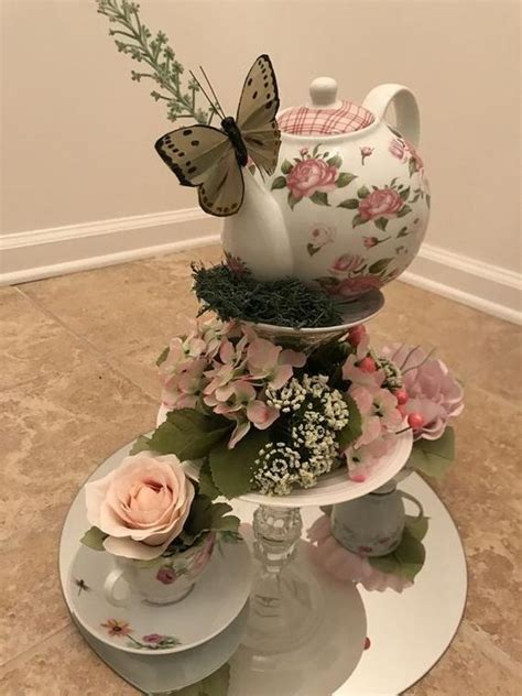 Teapot Centerpiece Tea Party Centerpieces Tea Party Decorations