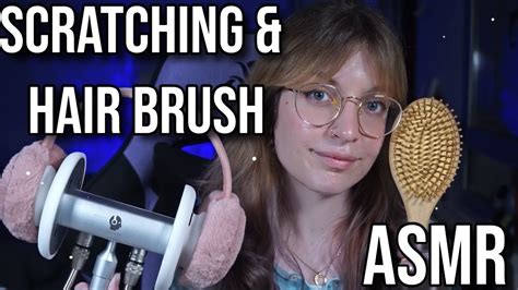 Asmr Scratching And Hair Brush 💆🏻‍♀️ Espandeng Youtube