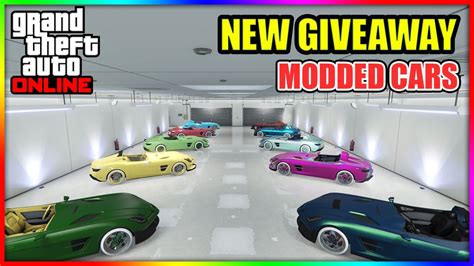 Gta New Giveaway Modded Cars Dropping Modded Dlc Cars Free The