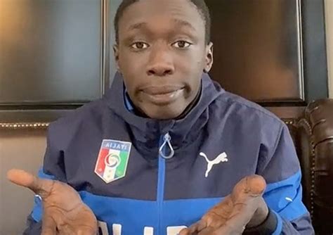 Senegalese Tiktok Star Khaby Lame Is Now Italian And Proud Face Face