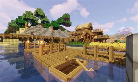 Minecraft: How to build a dock