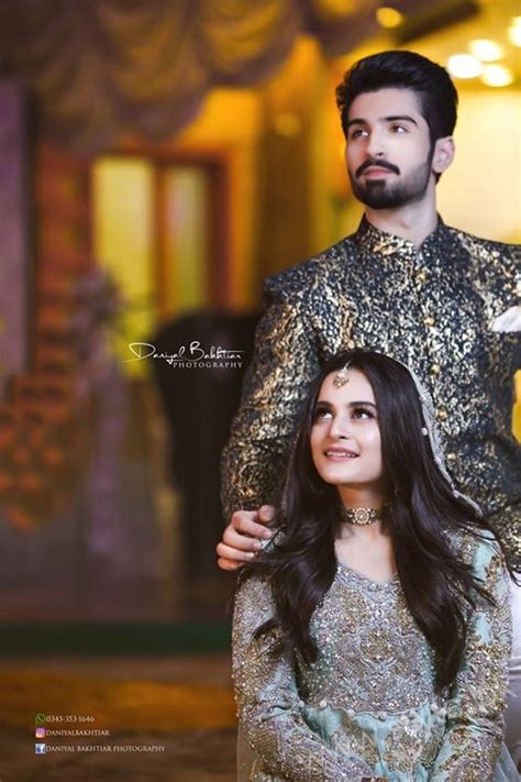 Aiman Khan And Muneeb Butt Engagement Photoshoot