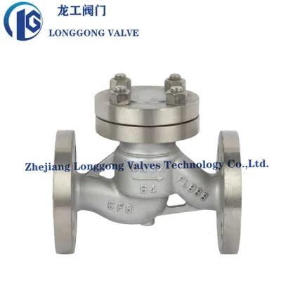 Api D Din Stainless Steelpn Lift Type Flanged Check Valve Non