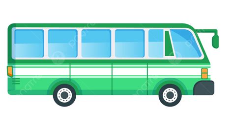 Imágenes Prediseñadas De Autobús Plano Png Autobús Clipart