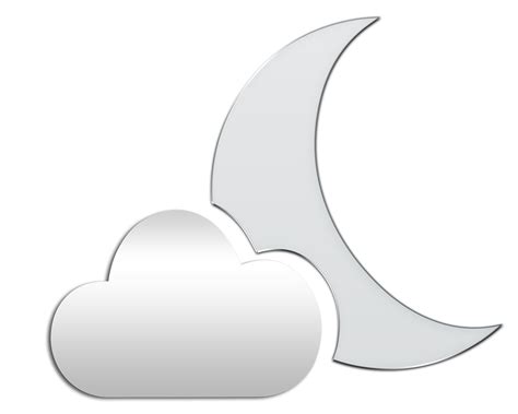 icono de luna - logo en fondo transparente 16774617 PNG