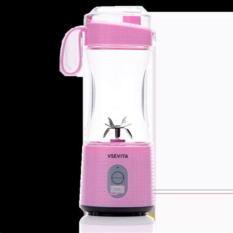 Портативный блендер VSEVITA BL-12 PRO Розовый (10022288) – фото, отзывы ...