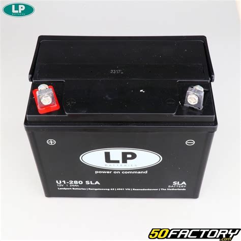 Batterie Landport 12V 24Ah U1 280 SLA Pièce moto tondeuse