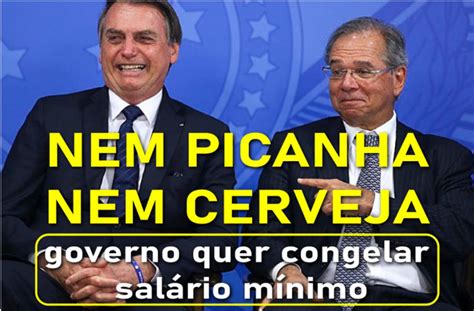 Bolsonaro quer congelar salário mínimo e aposentadorias se for reeleito