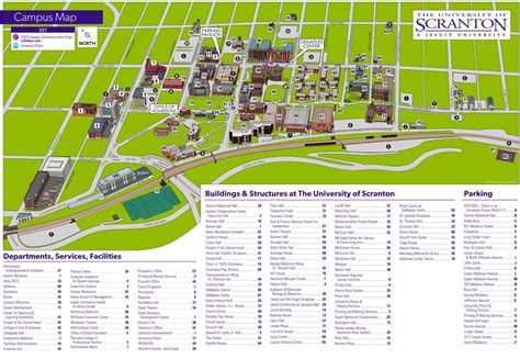 Scranton Campus Map - Ontheworldmap.com