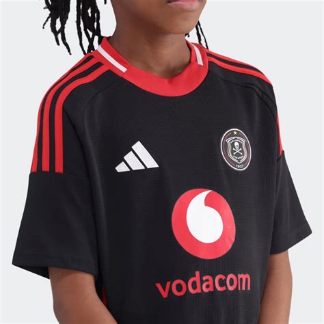 Clothing Orlando Pirates Home Jersey 24 25 Youths Black Adidas