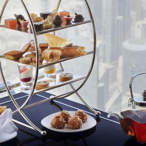 Burj Khalifa, Atmosphere Lounge High Tea | Excursions Dubai