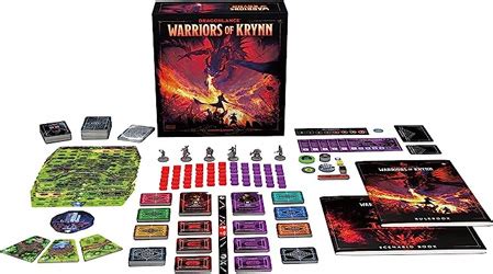 Dragonlance Warriors Of Krynn Board Game Review Play Board Games