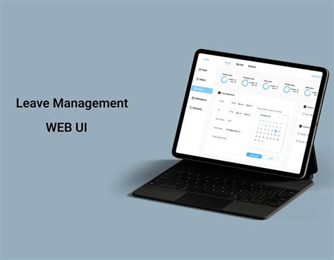 Leave Management Web Ui On Behance