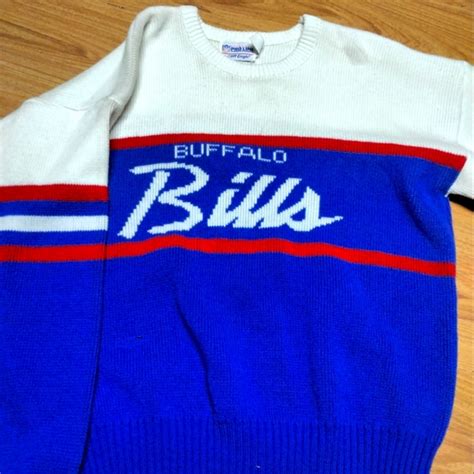 Pro Line Sweaters Rare Vintage Buffalo Bills Proline Cliff Engle