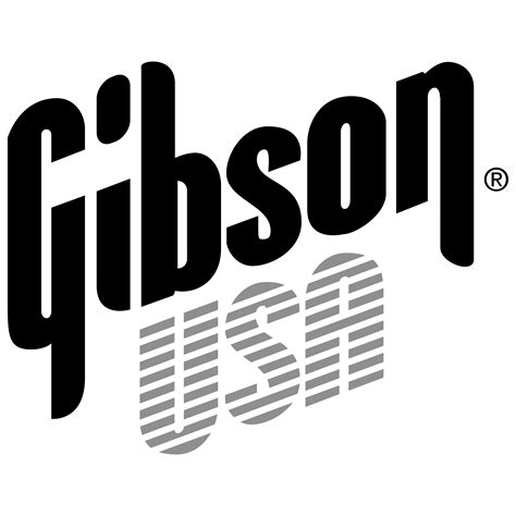 Gibson USA Logo PNG Transparent & SVG Vector - Freebie Supply